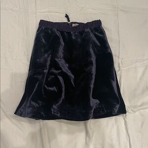 Crewcuts purple Velvet Skirt